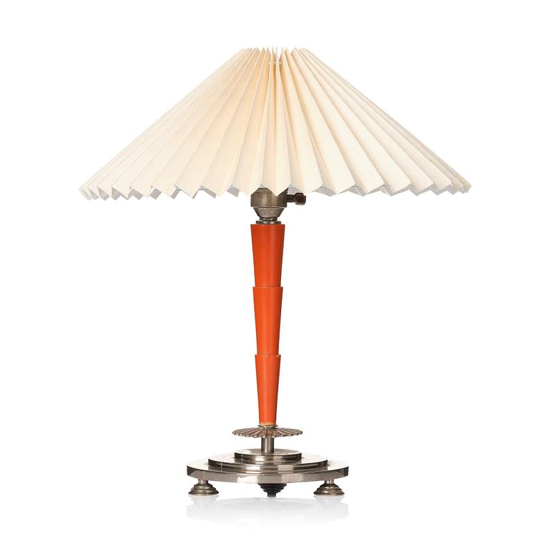 Erik Tidstrand, a table lamp, model "27222", Nordiska Kompaniet 1920-30s.
