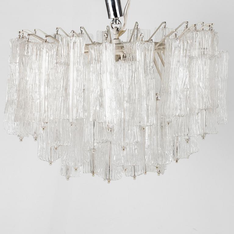 TAKKRONA, design Tony Zuccheri märkt Venini, Murano, Made in Italy 1960/1970-tal.