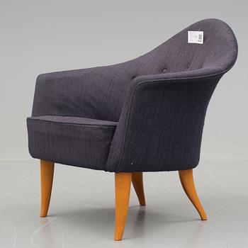 FÅTÖLJ, "Lilla Adam" ur "Paradiset", Triva-serien, Kerstin Hörlin Holmqvist, Nordiska Kompaniet NK, 1960-tal.