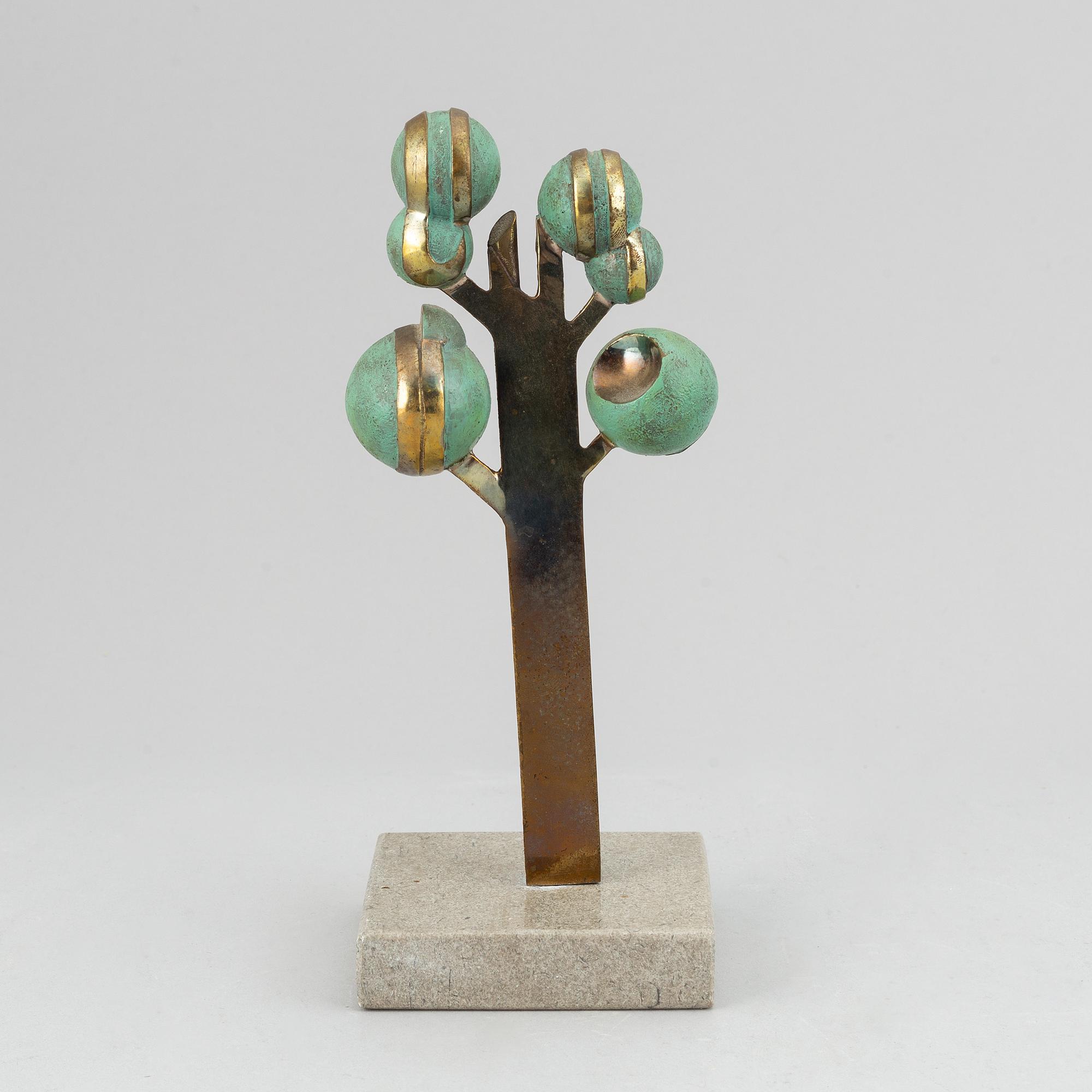 Karl Momen, sculpture. Bronze. Signed. Dated. Numbered 59/1500.
