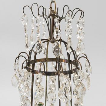 Chandelier, first half of the 20th century.
