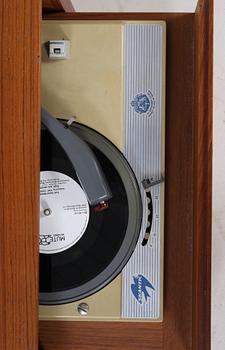 MUSIKANLÄGGNING, Skantic (Skandinaviska Radio AB, Stockholm), teak, 1900-talets mitt.