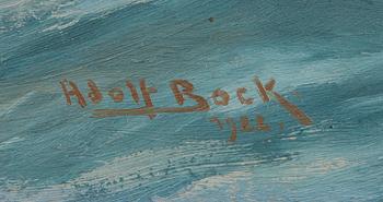 Adolf Bock, Ship at Sea.