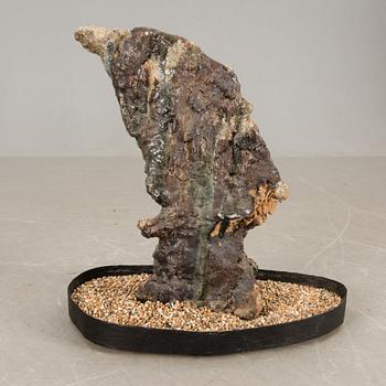 ANDERS BRUNO LILJEFORS, skulptur, sandgjuten keramik, 1960-tal.