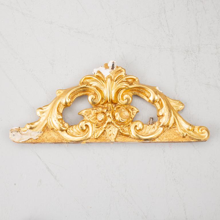 Golvspegel med konsolbord, 1800-talets slut.