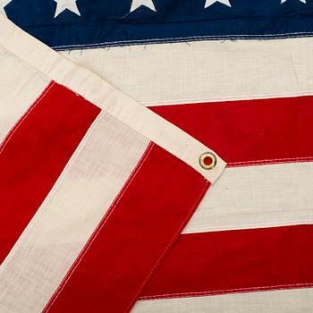 A USA flag, 1959.