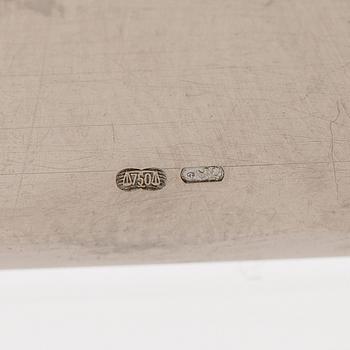 WRISTWATCH, Paterk Philippe 3553, 18K white gold, 26 diamonds. Original certificate. Manufactured 1976.