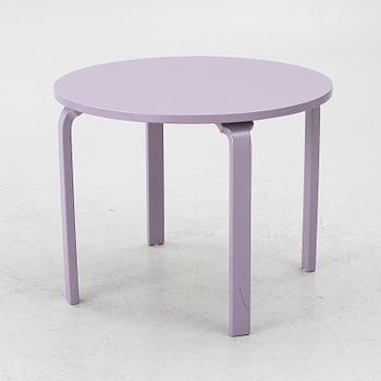 Table, Gärsnäs, and a pair of No. 65 children's chairs by Alvar Aalto.