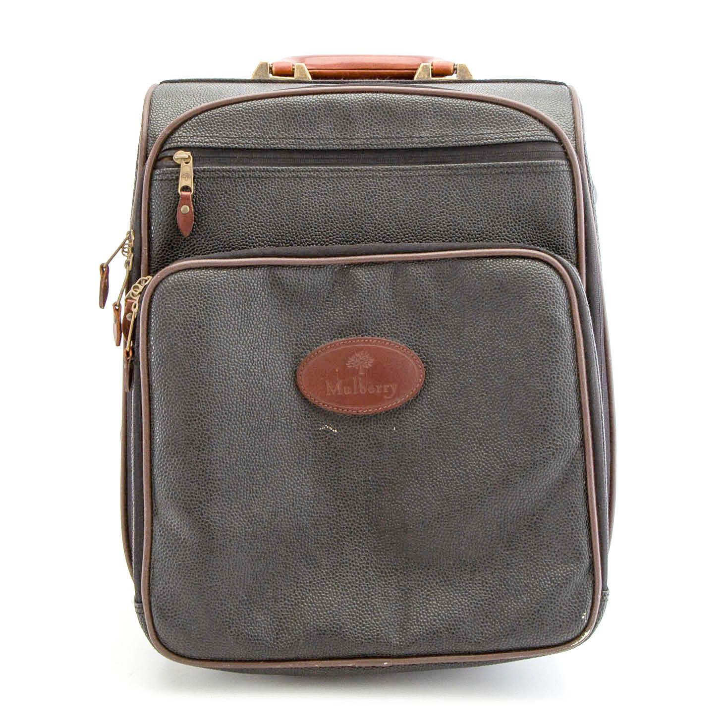 Mulberry, vintage suitcase.
