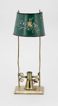 BORDSLAMPA/LÄSLJUSSTAKE. Empirestil. 1800/1900-tal.
