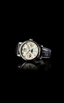 174. A. Lange & Söhne - Langematik Perpetual. Automatisk. Platina. 39mm 2009.