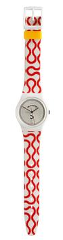 167. Swatch - Anglomania. Vivienne Westwood Quartz. Plastic. 34mm. in 2001.