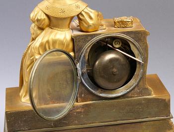 BORDSPENDYL, senempire, 1800-talets mitt.