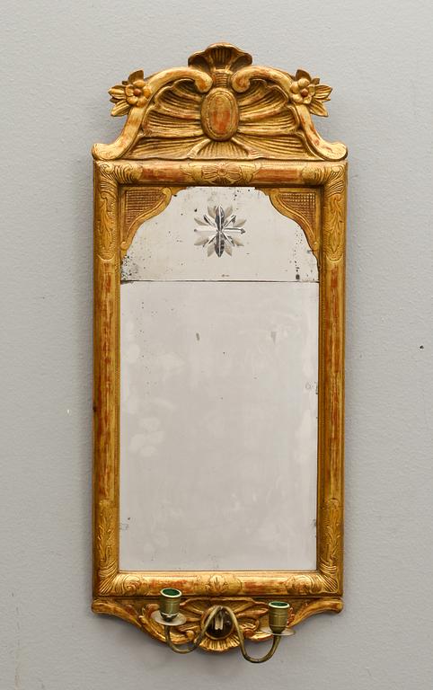 SPEGELLAMPETT, Rokoko/Rokoko-stil, 1700/1800-tal.