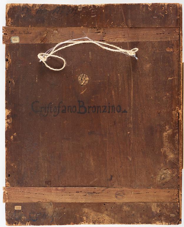 Angelo Bronzino Hans krets, Cosimo I Medici (1519-1574) med Gyllene skinnets orden.
