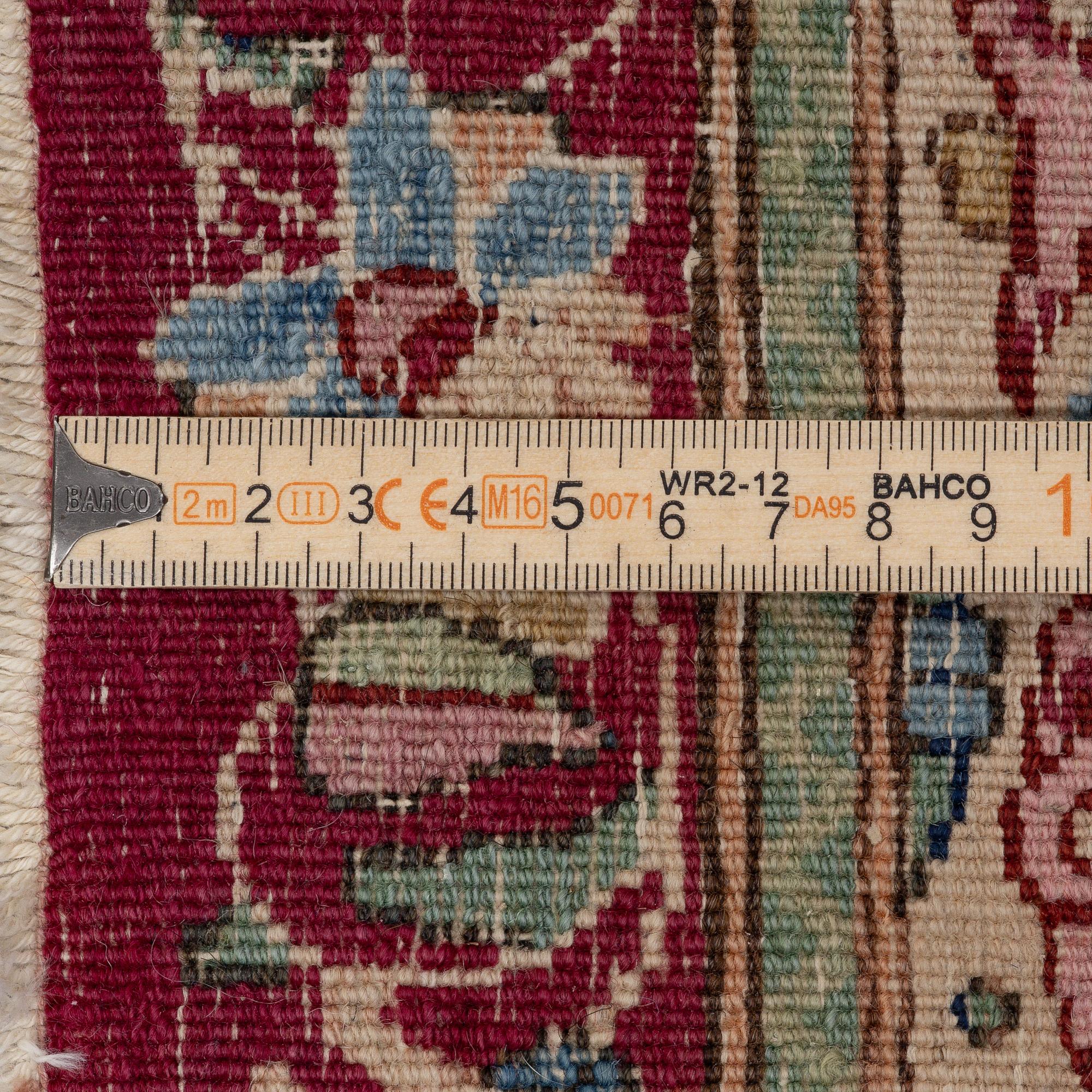 Carpet, Kirman, 365 x 270 cm.