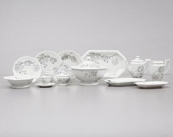 MAT/KAFFESERVIS, 72 delar, porslin, "Maria", Rosenthal.