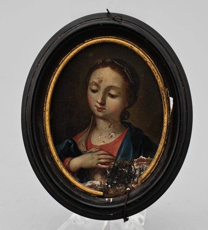 MINIATYRER, 3 st 1700/1800-tal.