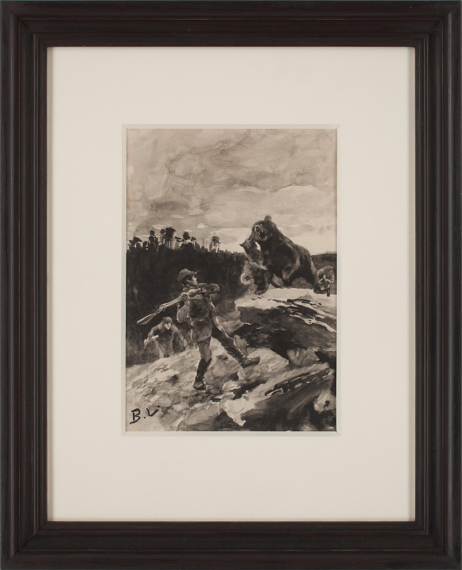 Bruno Liljefors, Bear Hunt.