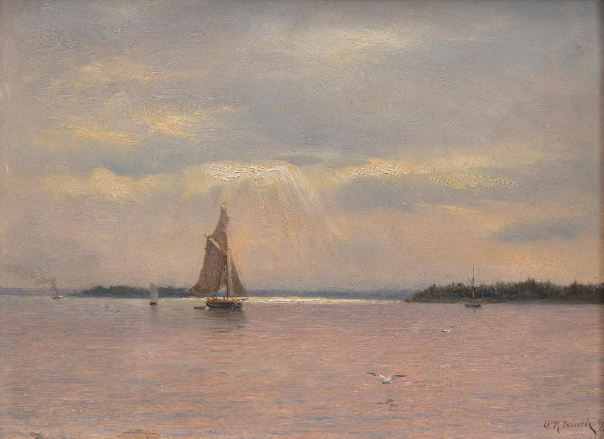 OSCAR KLEINEH, "Purjehdusta".