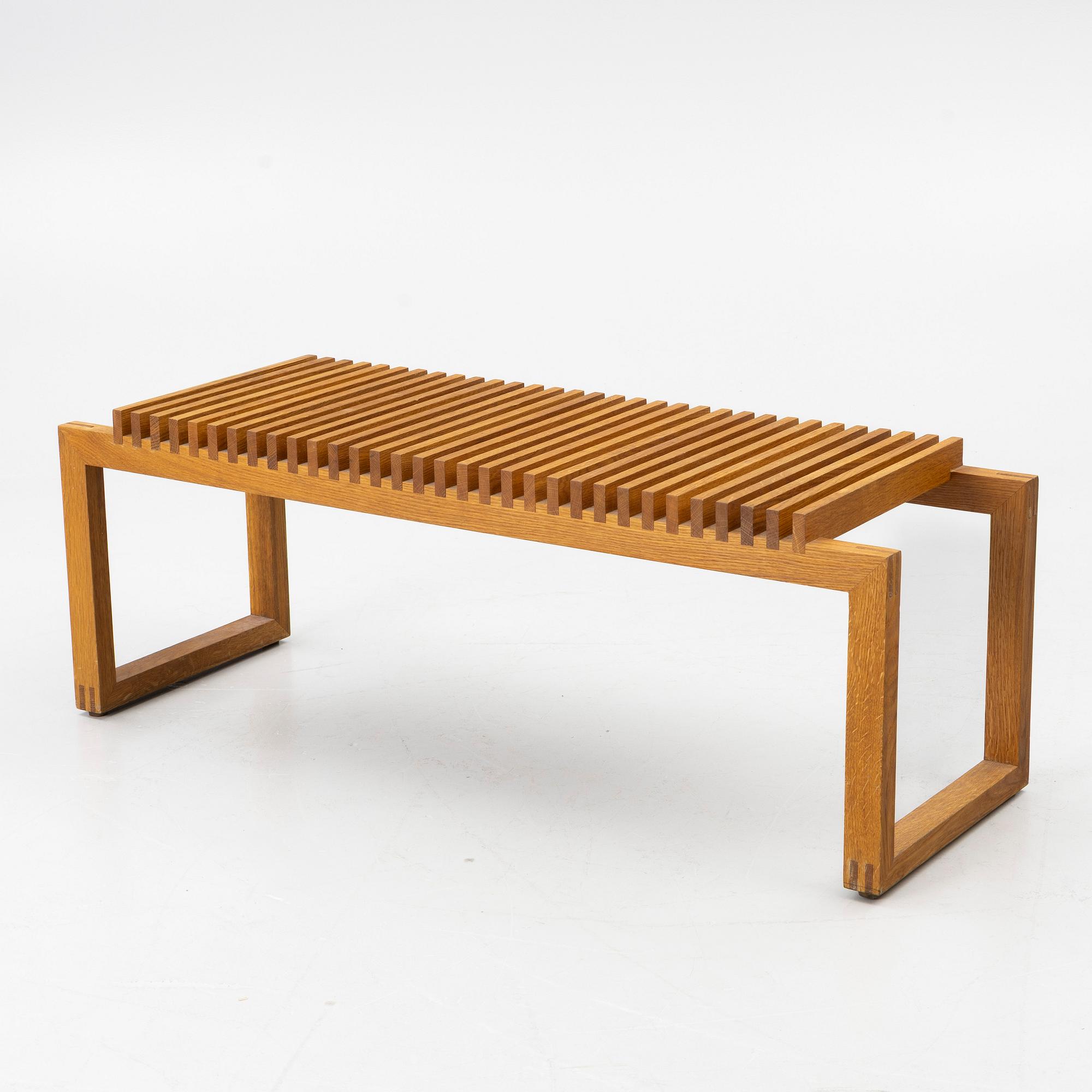 Niels Hvass, bench, "Cotter" Skagerak Denmark.