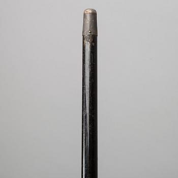 PROMENADKÄPPAR, 2 st, silverhandtag, Koivula, Viborg 1924, Kultakeskus Tavastehus 1944.
