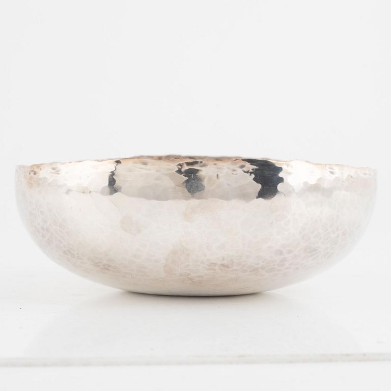 Rey Urban, a sterling silver bowl, Stockholm 1976.