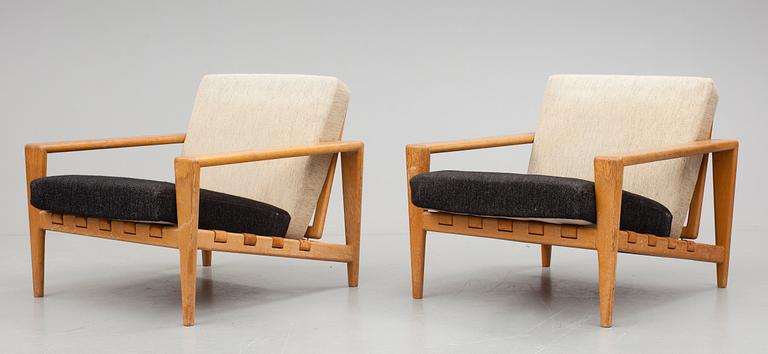 FÅTÖLJER, ett par, Svante Skogh, Säffle Möbelfabrik, 1950-/60-tal.