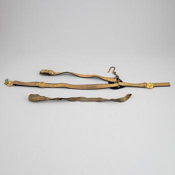 A Swedish cavalry officer's cartridge box model 1895.