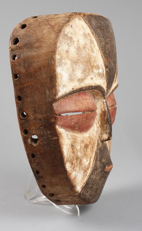 MASK, enl uppgift Kongo, Afrika. 1900-tal.
