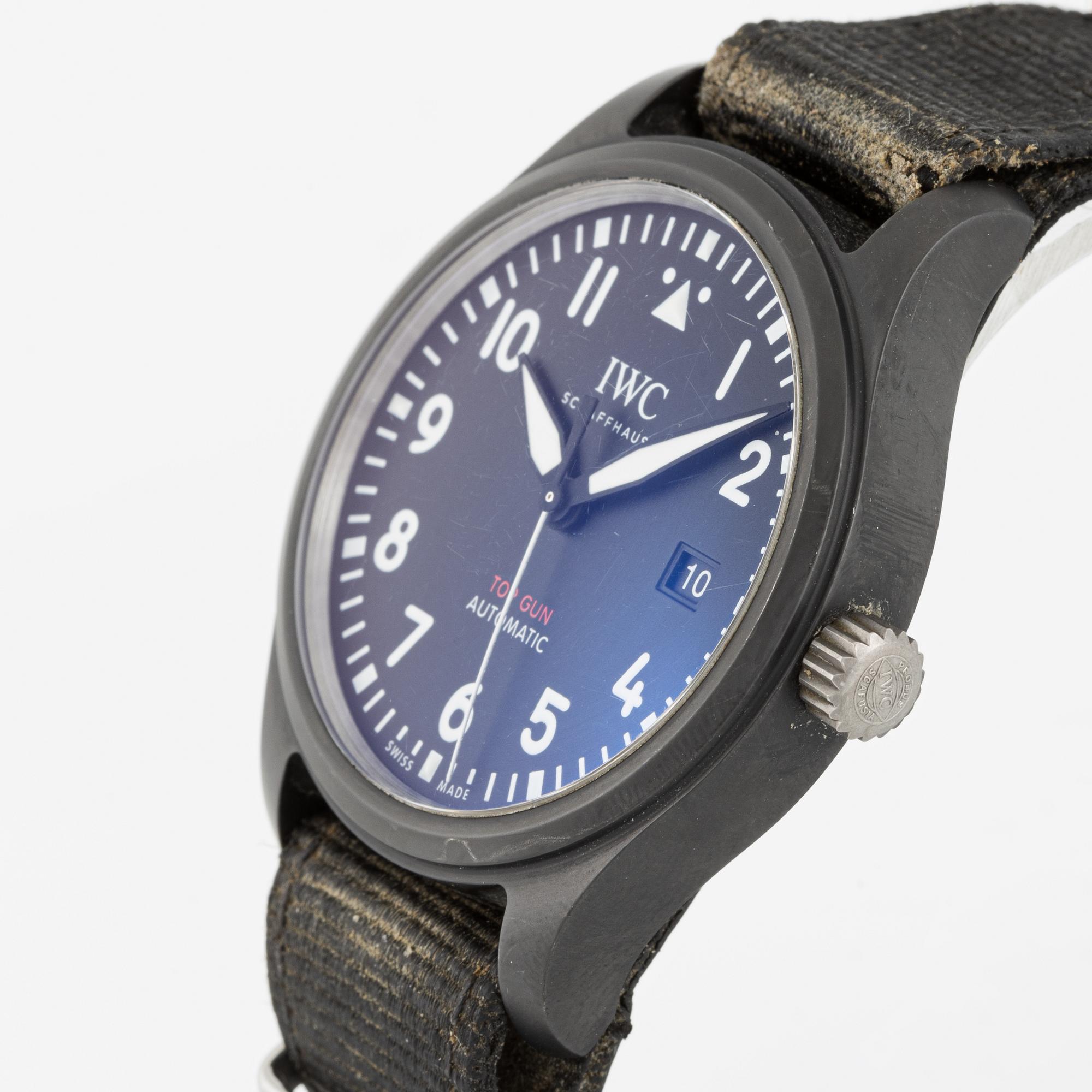 IWC, Pilot's Watch, "Top Gun", wristwatch, 41 mm.