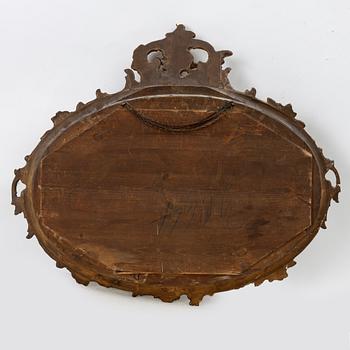 Mirror, neo-Rococo, late 19th century.