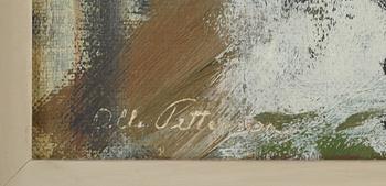 OLLE PETTERSSON, olja på duk, signerad.