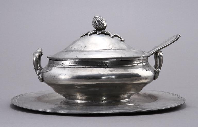 TERRIN MED FAT, tenn, Portugal, 1900-tal.