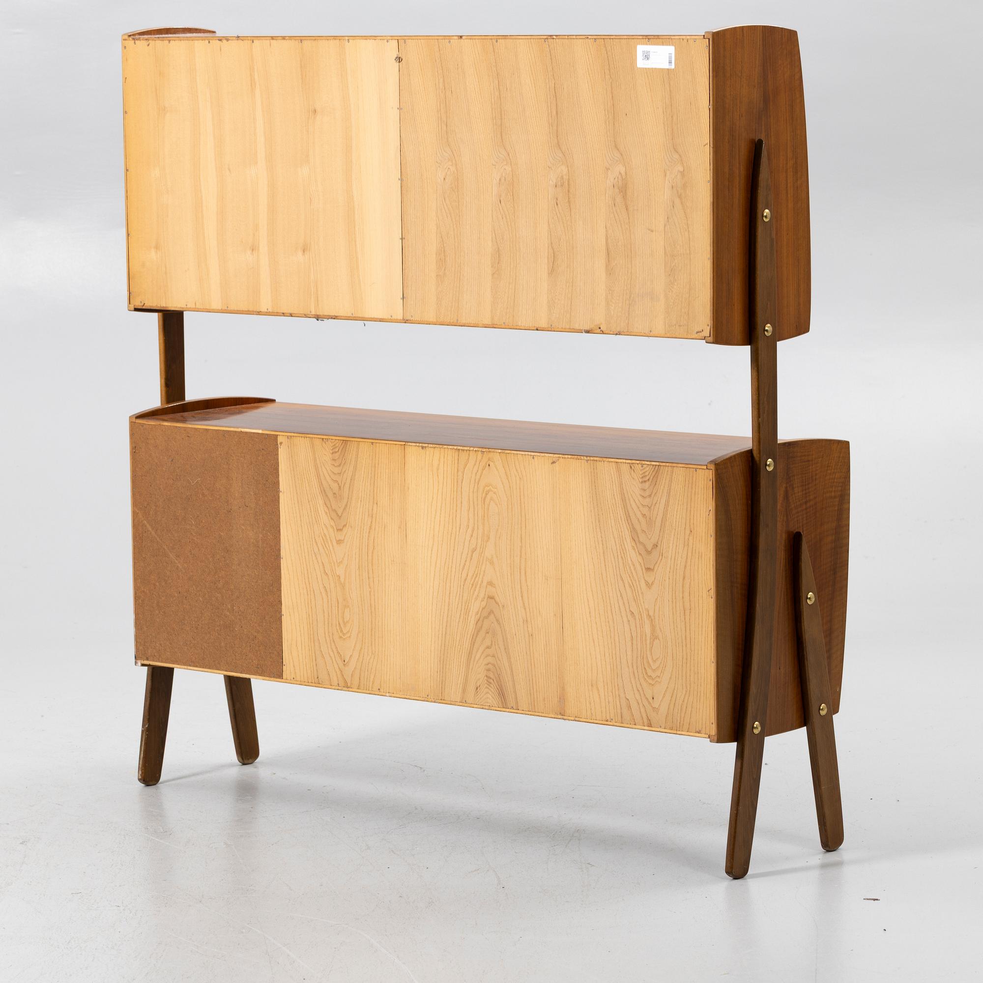 Bookcase/cabinet, 1960s.