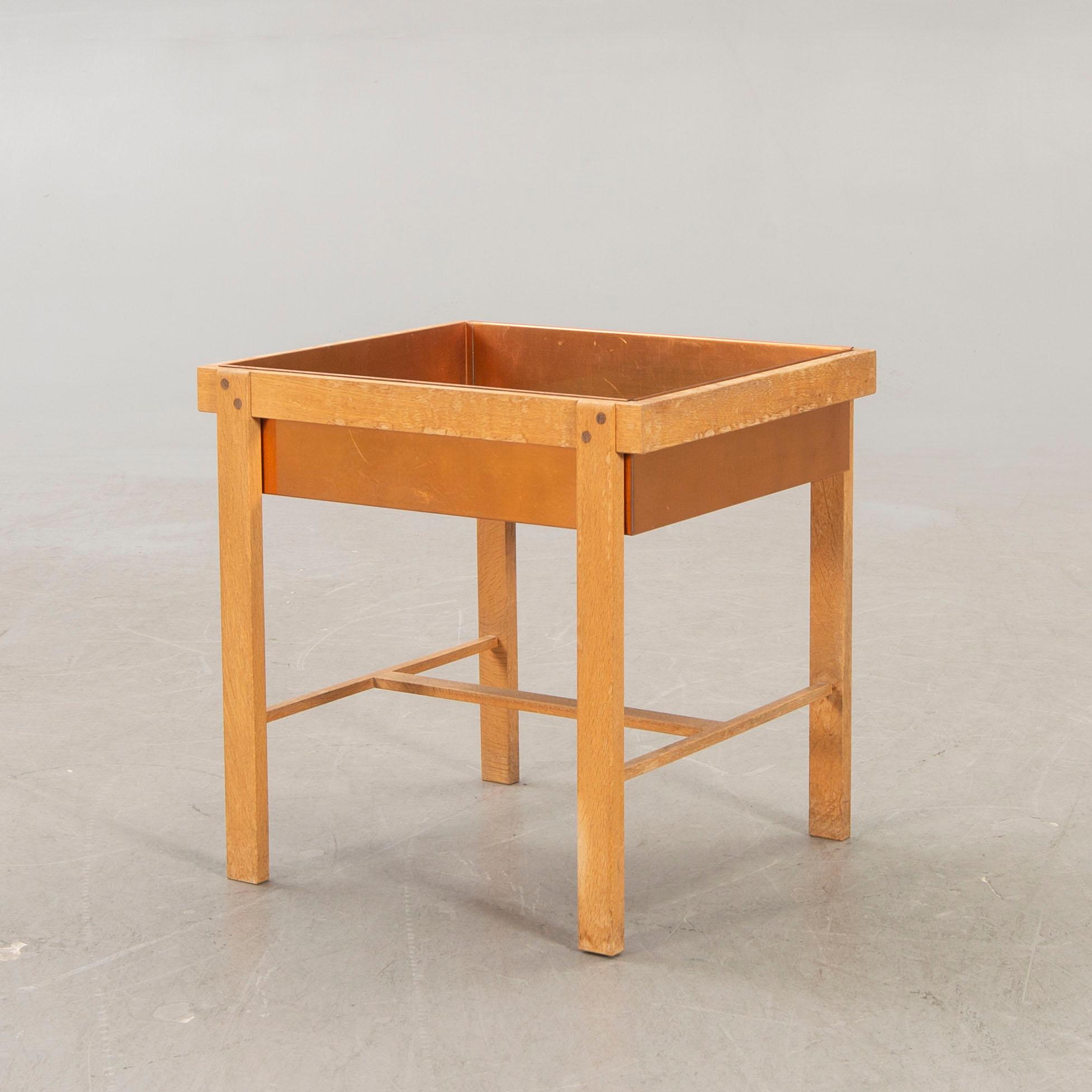 Flower table, Denmark, 1960s. - Bukowskis