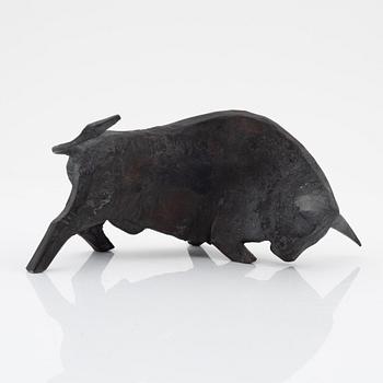 Lars Larsson, skulptur, smidesjärn, stämpelsignerad.