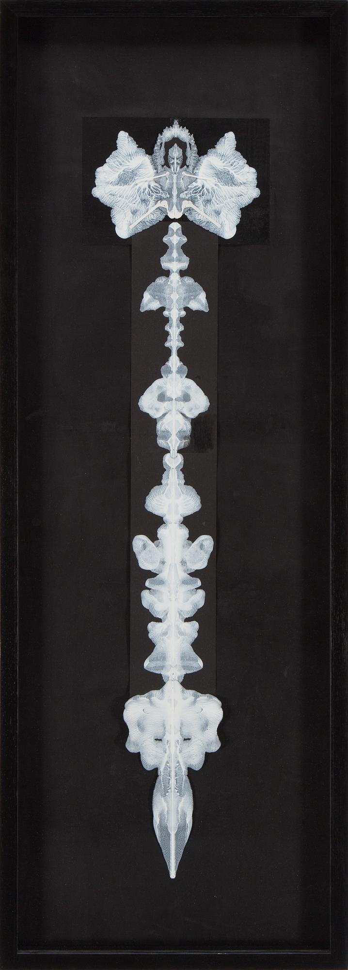 TILDA LOVELL, mixed media on paper, signed and dated 2014 on verso.