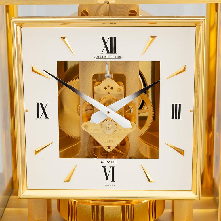 Jeager LeCoultre, Atmos, table clock, 1960's/70's.