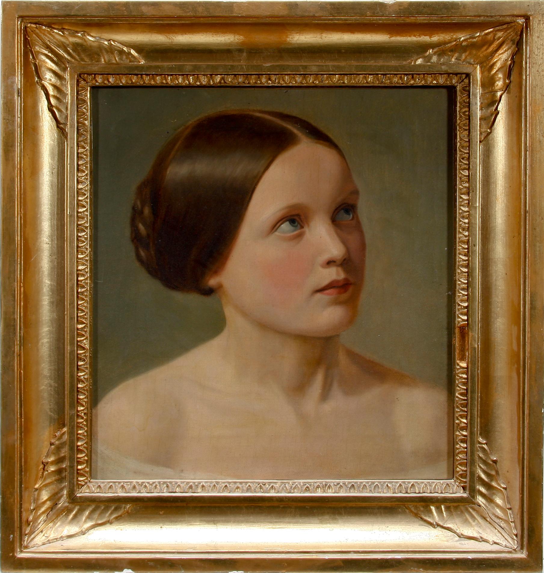 OKÄND  KONSTNÄR, olja på duk, 1800-tal.