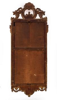 SPEGEL, gustaviansk, Stockholms hallstämpel 1776.