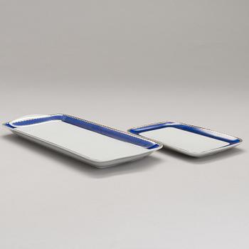 SIGVARD BERNADOTTE, RUOKA-ASTIASTO, 76 osaa, posliinia, "Christineholm".