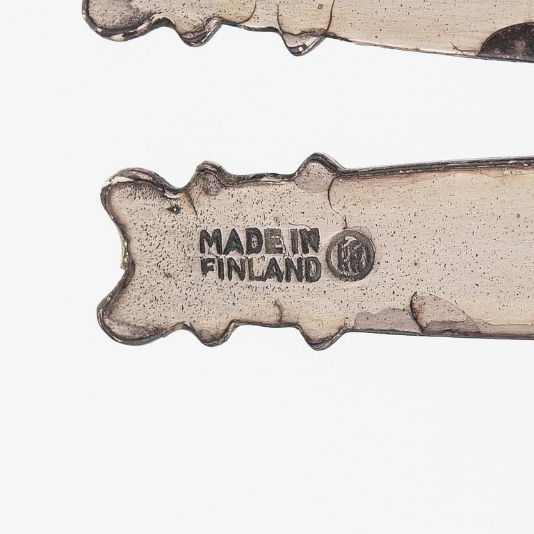 Kirsti Ilvessalo, A silver plated bronze necklace "Nukkekääty". Kalevala koru, Helsinki.