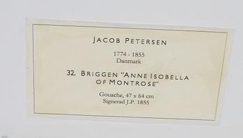 Jacob Petersen, The brig "Anne Isabelle" of Montrose  (Capt. Alexander Reid).