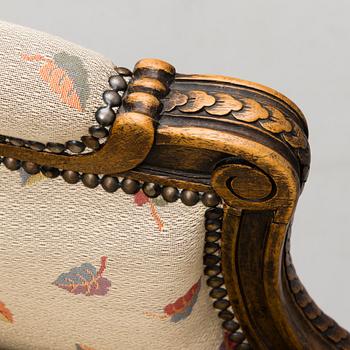 A French 18th Century Wingback Chair.