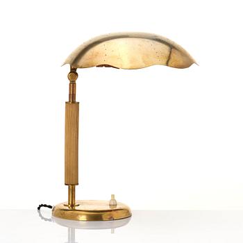 Harald Notini, a table lamp, model '15295', Arvid Böhlmarks Lampfabrik, Sweden, 1940s.