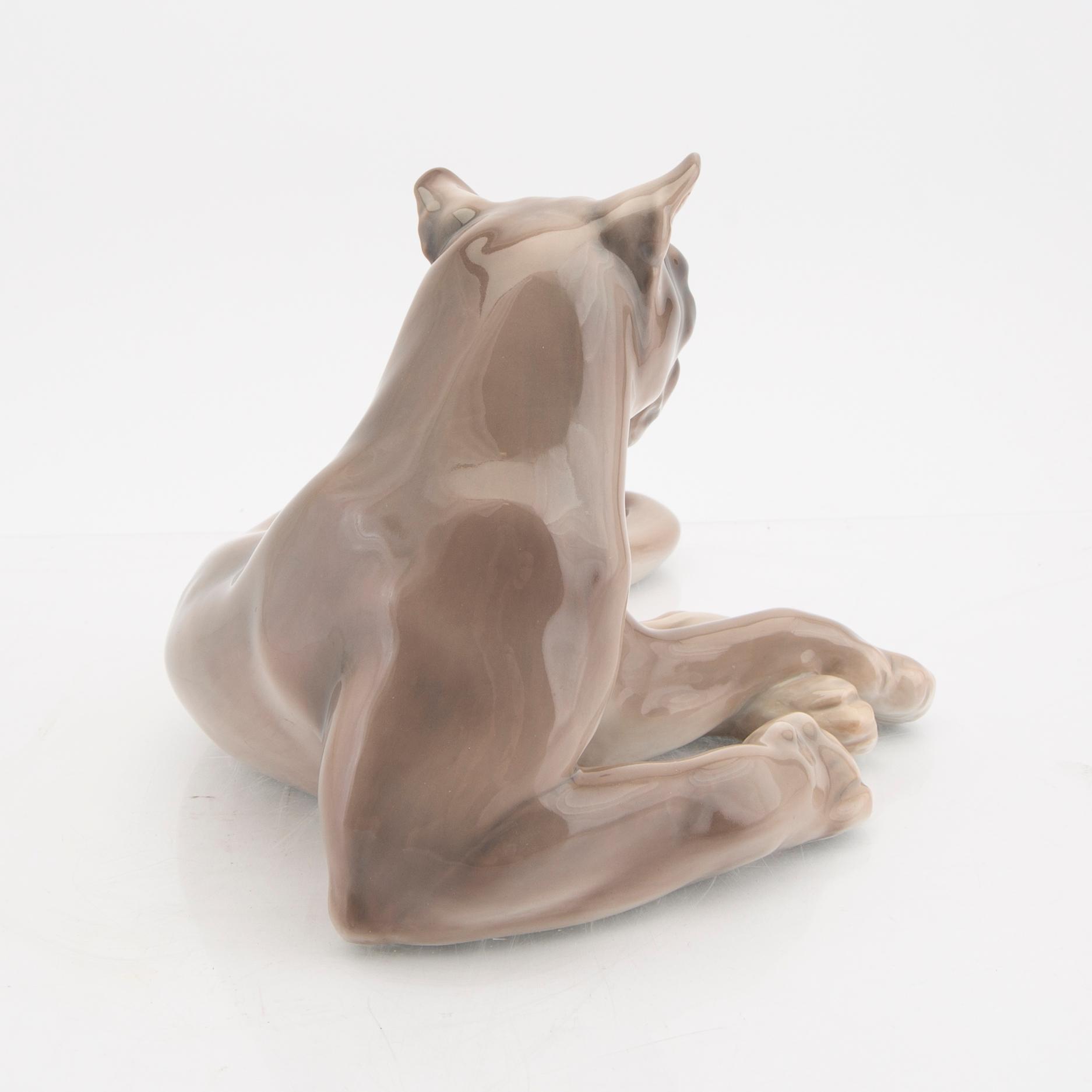 Figurine Dahl Jensen Copenhagen second half of the 20th century, porcelain.