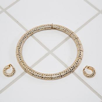 Örhängen, ett par samt COLLIER, Dior.