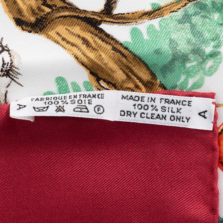 Hermès, scarf, "Equateur".