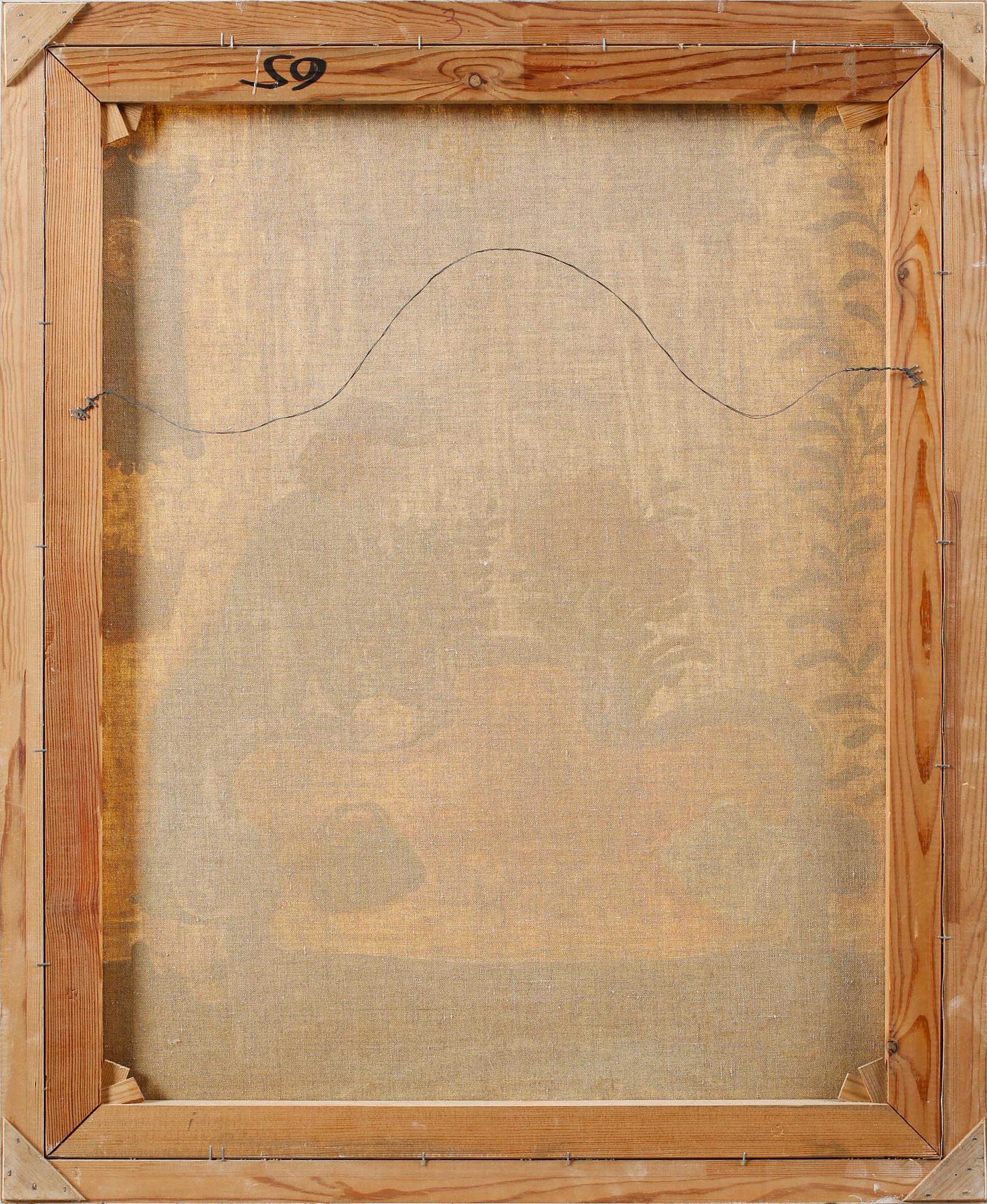 LILLAN MICHELIN, olja på duk, signerad.